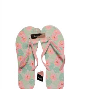 Charries pink flip flop